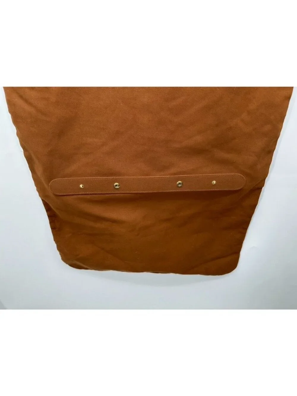 Louis Vuitton Brown Canvas Garment Bag With Gold Hardware & Zipper Closure
